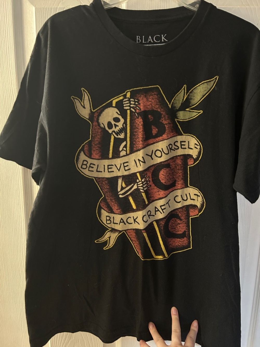 Black Craft Cult 'Believe in Yourself' Graphic Tee - Black